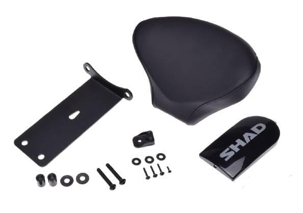 Oparcie pasażera shad do honda pcx 125 czarne