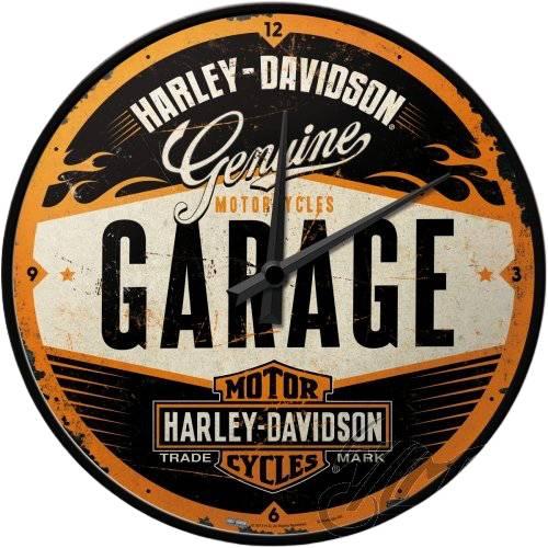 Zegar ścienny harley davidson garage 51083