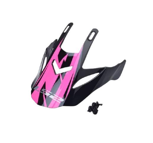 Daszek kasku mx437 evo roar black purple