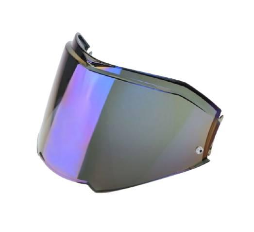Szyba kasku ff900 lustrzanka niebieska | AK800900VIS17