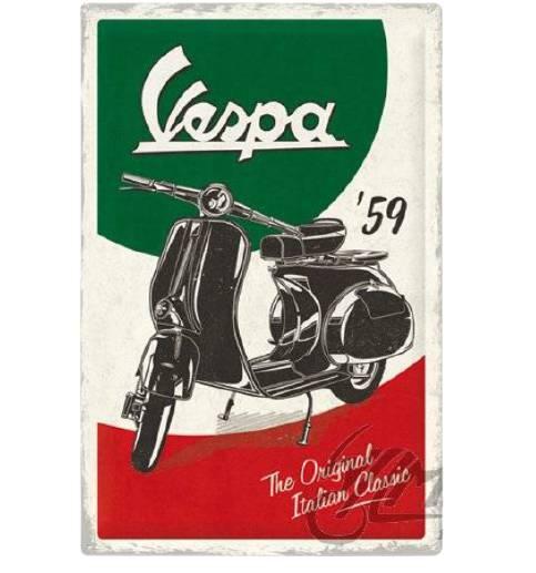 Tablica plakat 40x60 vespa the italian class 24014
