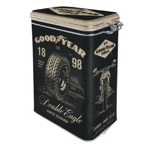 Puszka z klipsem goodyear motorcycle 31116