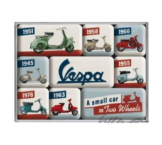 Magnes vespa model chart 9 szt 83110 | NAR83110