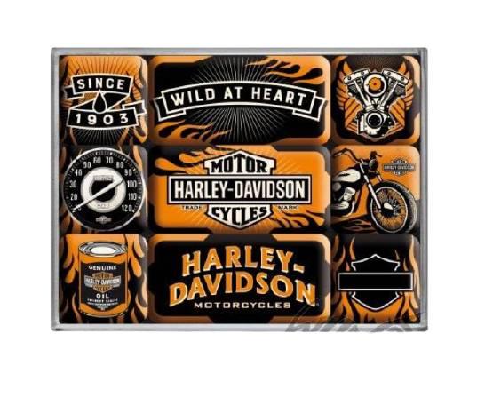 Magnes harley-davidson wild 9 szt 83096 | NAR83096
