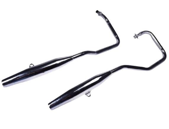 Tłumik romet r150 r125 kingway czoper l p