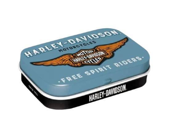 Mintbox harley-davidson logo niebieski 81380 4 szt