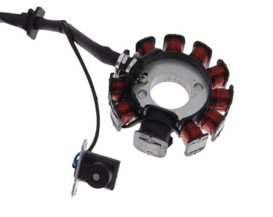 Stator iskrownik 11 cewek gy6 4t | STD20013