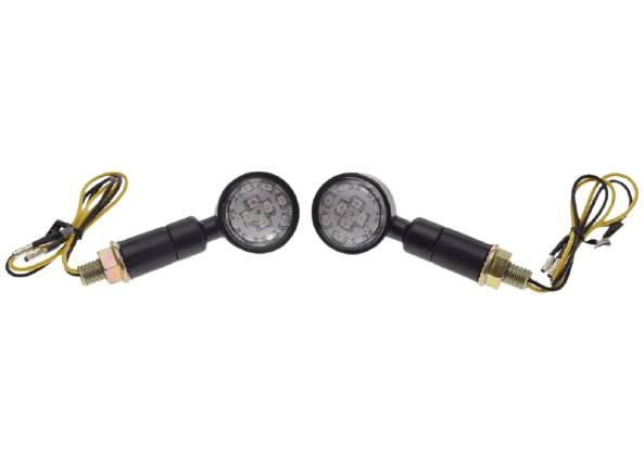 Kierunkowskaz czarny diody led 2 szt | AM1456