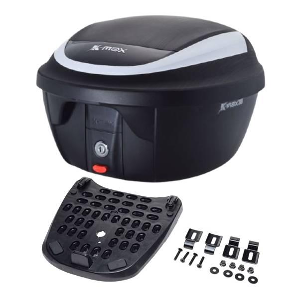 Kufer k-max z płytą montażową bialy 30l | AW9080