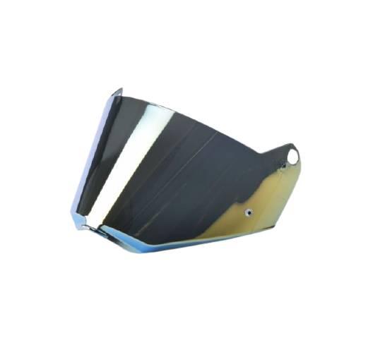 Szyba kasku mx436 lustrzanka złota na pinlock