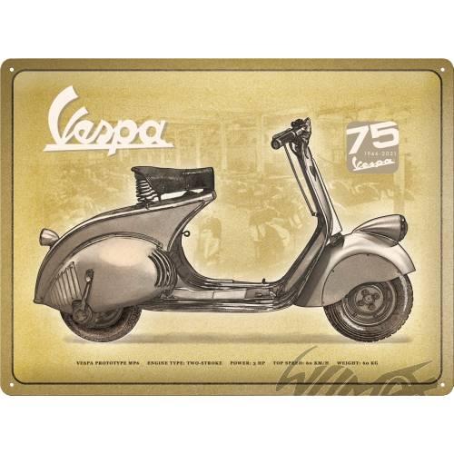 Tablica plakat 30x40 vespa 75 year 63402