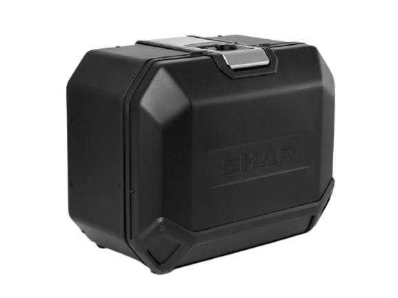 Kufer shad terra black boczny tr47 aluminPrawy