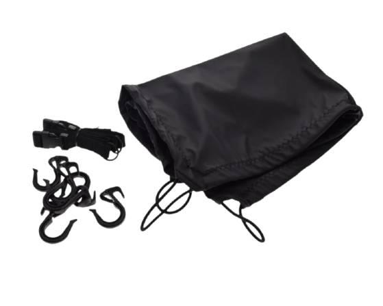 Siatka bagażowa na kask bagaż zapięcia plastikowe