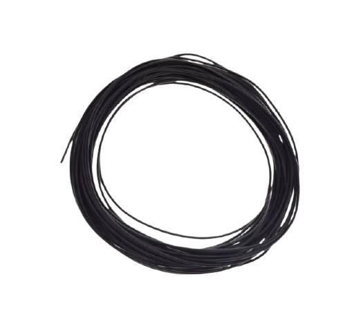 Przewód instalacji 0,5mm czarny 10 metrów