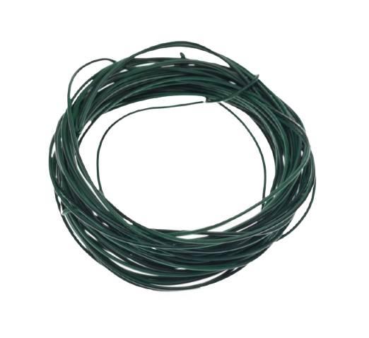 Przewód instalacji 0,5mm zielony/czarny 10 metrów