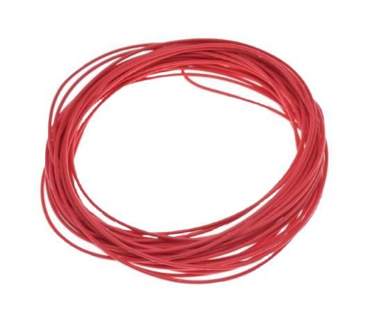 Przewód instalacji 0,75mm czerwony 10 metrów