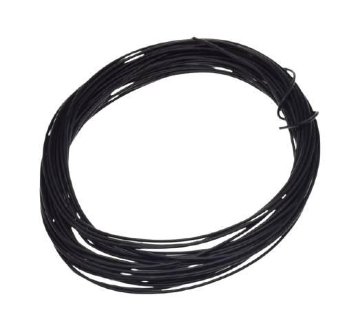 Przewód instalacji 1,00mm czarny 10 metrów