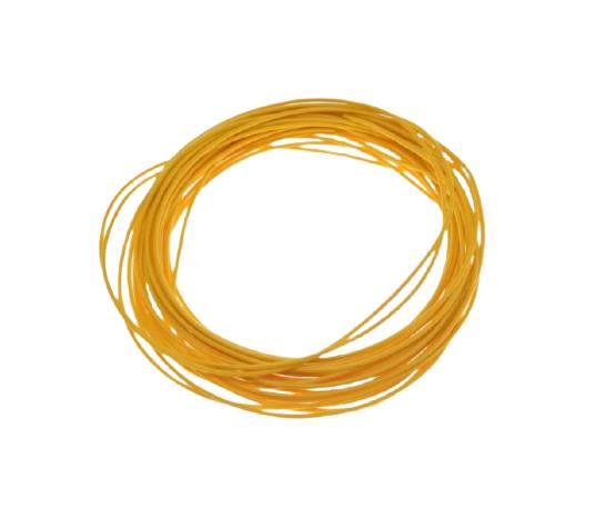 Przewód instalacji 1,00mm żółty 10 metrów