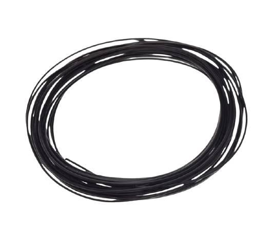 Przewód instalacji 1,00mm czarny/brązowy 10 metrów