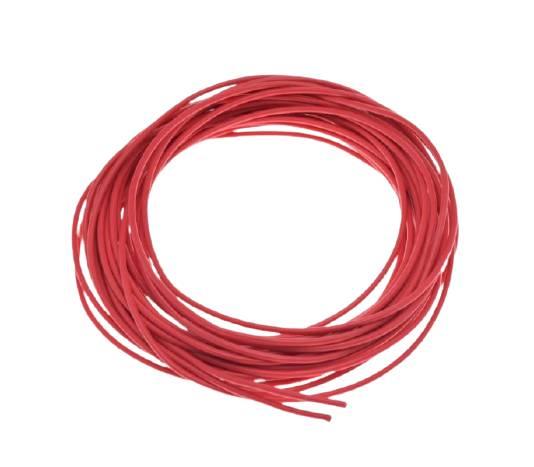 Przewód instalacji 2,00mm czerwony 10 metrów