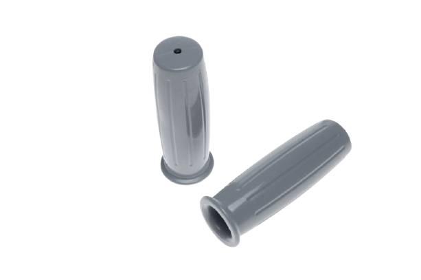 Guma kierownicy retro 1" 7/8" szare | AB32713
