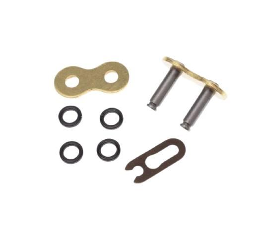 Zapinka łańcucha 520 x-ring złota motochain