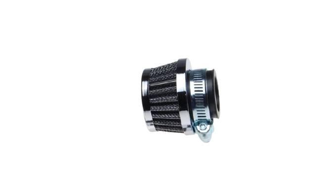 Filtr powietrza 28 mm stożkowy mały niski chrom