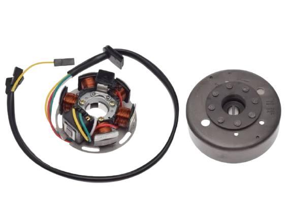 Stator iskrownik 6 cewek koło magnesowe april