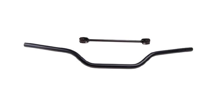 Kierownica enduro 22 mm aluminiowa czarna