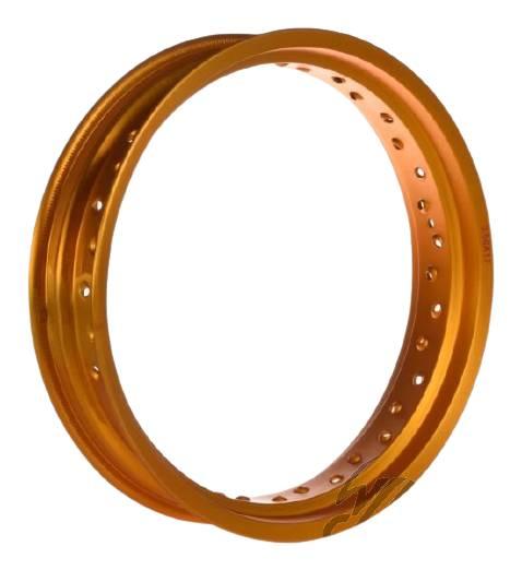 Obręcz koła 17x3,50 36 szprych aluminium złota