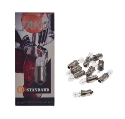 Żarówka 12v 1,2w t5 w2x4.6d opk 10 sz bez eec tako