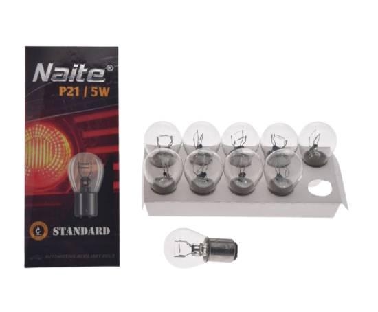 Żarówka 12v p21/5w bay15d opk 10 szt naite
