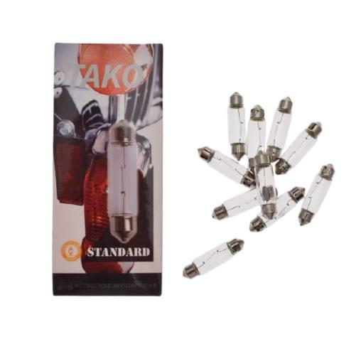Żarówka 6v 5w c5w rurka opk 10 szt bez eec