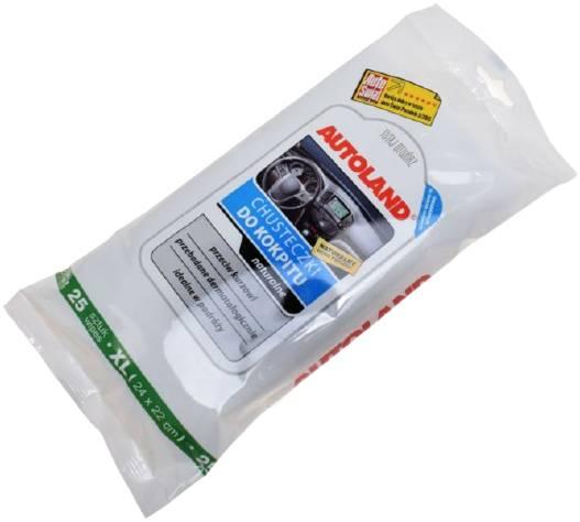 Chusteczki plastiku naturalne 25 szt | CM0027