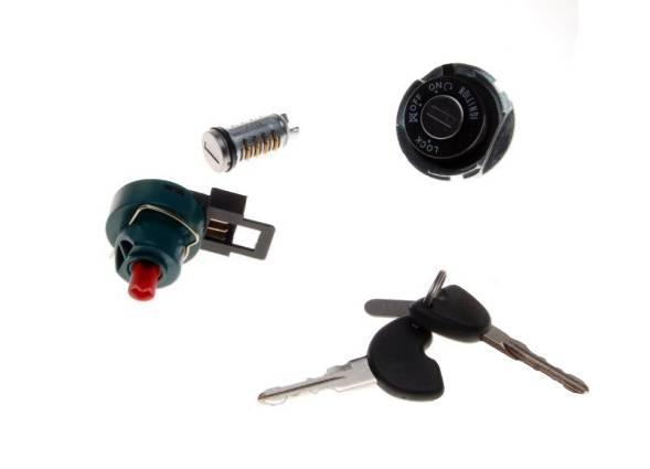 Stacyjka piaggio fly 125 z zestawem zamków