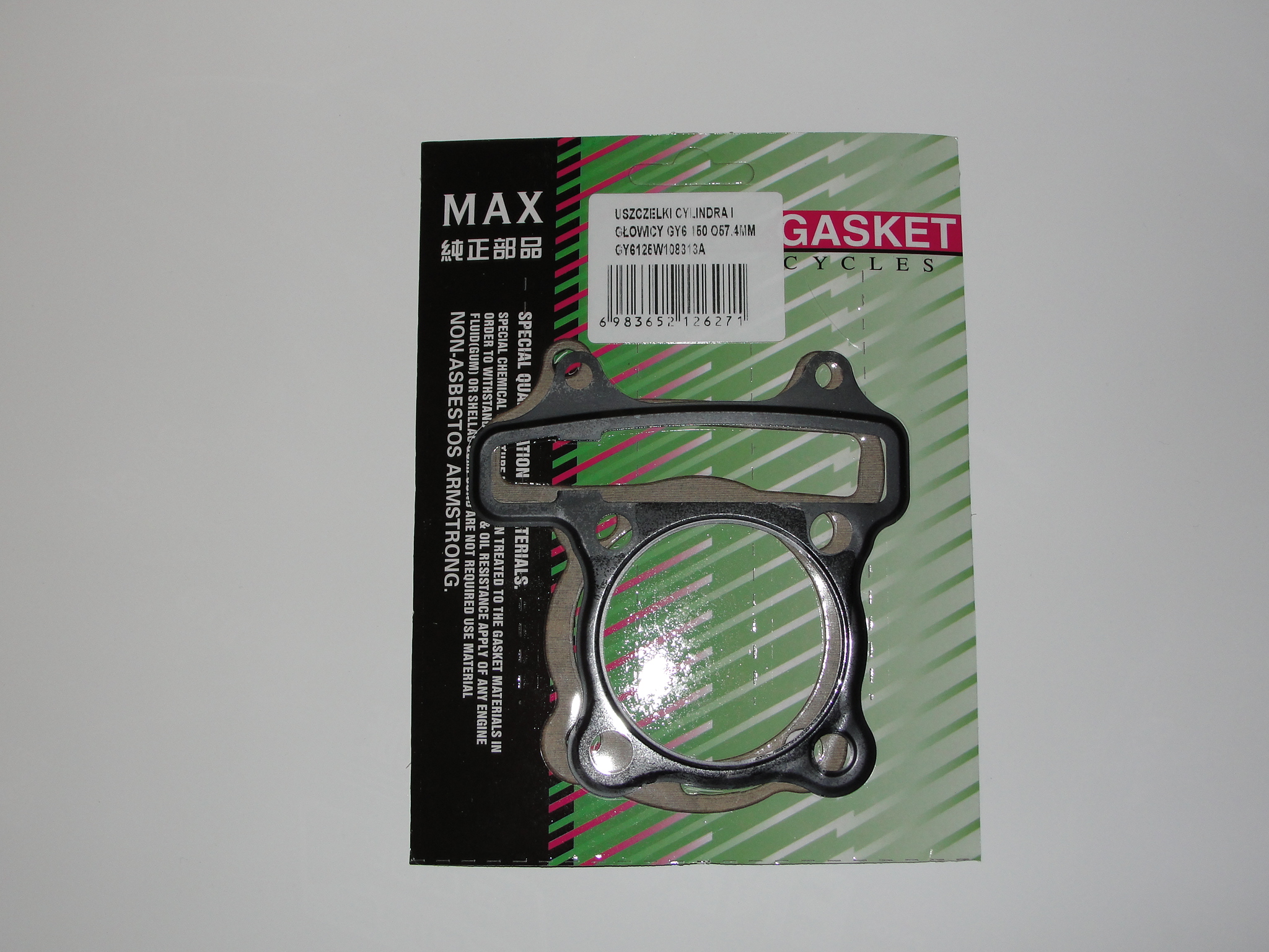 Uszczelki Cylindra I Głowicy Gy6 150 57.4 Mm