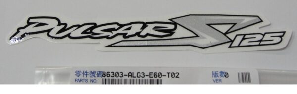 Naklejka Pulsar S 125 86303-Alg3-E60-T02