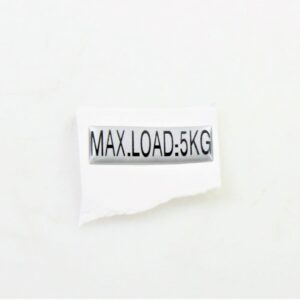 Naklejka Max Load 5kg Keeway