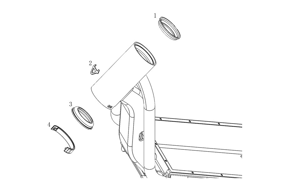 Ogranicznik Obrotu Widelca Hulajnogi Pro I Sport
