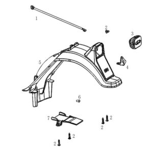 Adapter Tylnej Lampy Hulajnogi Kqi3 Pro I Sport