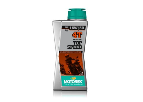 Olej Silnikowy Motorex Top Speed 4t 15w50 Jaso Ma2 Syntetyczny 1l