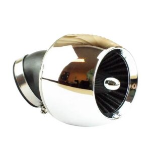 Filtr Powietrza Stożek-Chrom 35mm Turbina MotoGeneric