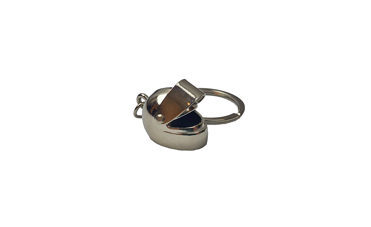 Brelok Kask Srebrny MotoGeneric