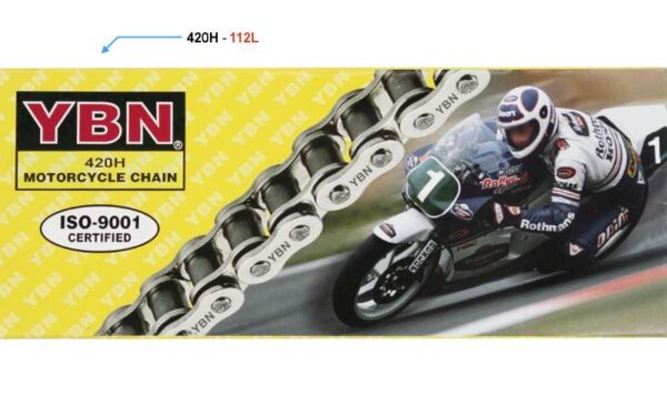 Łańcuch napędu ybn 420h-112l