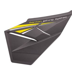 Obudowa boczna lewa żółta hyper 125