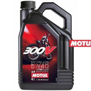 Olej silnikowy motul 300v fl off road 5w40 syntetyczny 4 litry