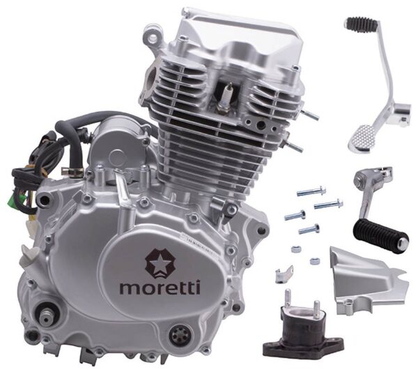 Silnik pionowy 163fmk175cc 4t5-biegowy manualsrebrny bez oleju