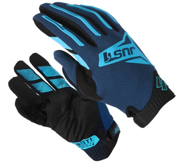 Rękawice motocyklowe just1 j-force 2.0 navy light blue rozmiar xl