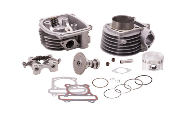 Cylinder i głowica 150cc skuter 4t z silnikiem poziomym