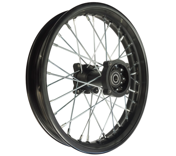Felga tylna 14x1,85 rozstaw 90 mm dirt bike oś 12mm